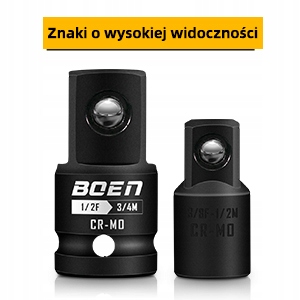 REDUKCJE ADAPTER REDUKCYJNE 1/2 1/4 3/8 3/4 CRMO