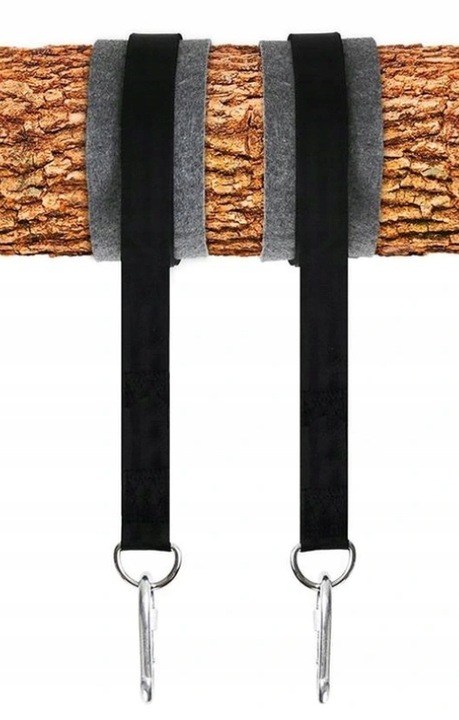 Zestaw do mocowania hamaka huśtawki linki nylonowe