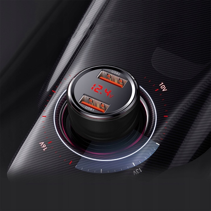 Ładowarka Samochodowa Baseus USB USBC Quick 4.0 PD