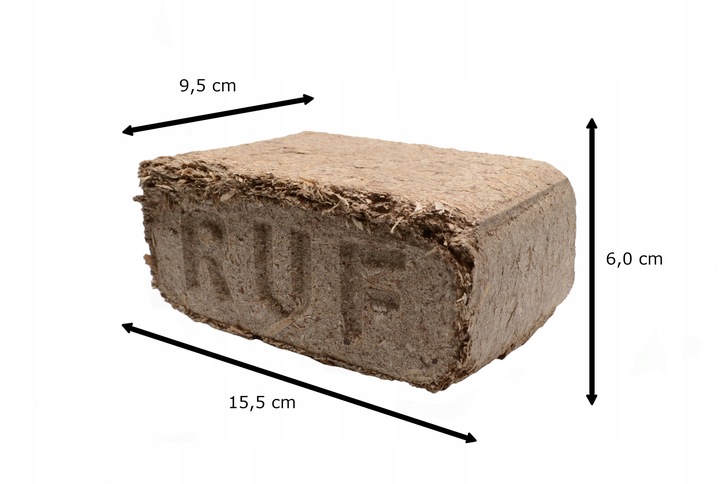 BRYKIET PREMMIUM BUKOWY RUF kostki 20 kg zgrzewka