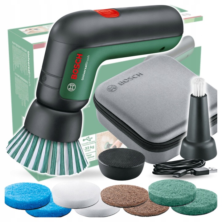 Bosch DIY UniversalBrush Akumulatorowa szczotka do czyszczenia