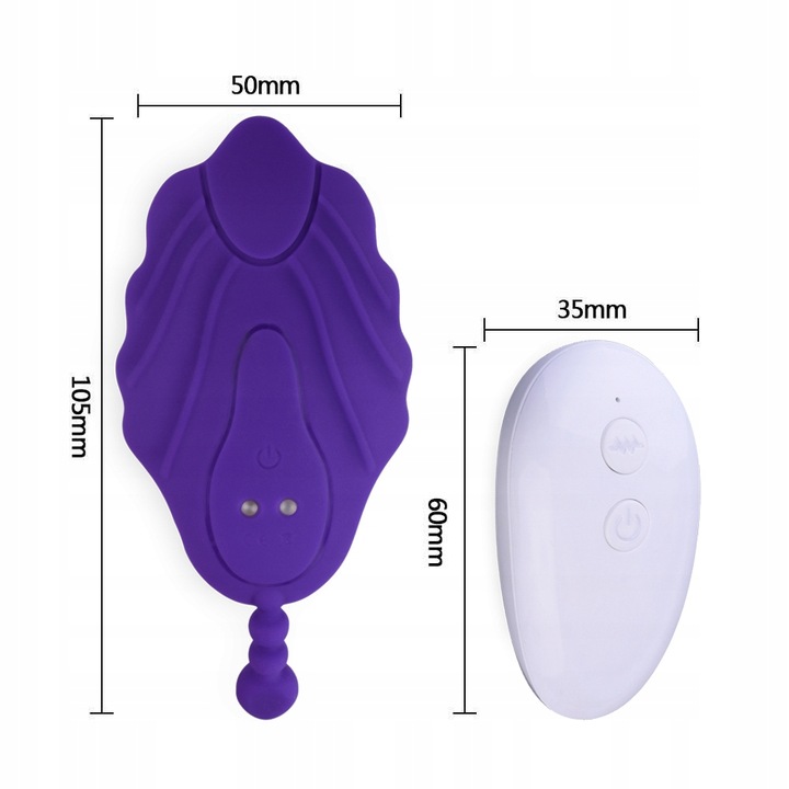 Masażer Do Majtek, Motylek, Wibrator na Pilota