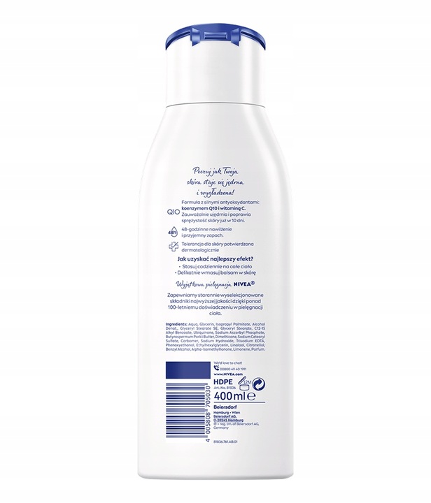 NIVEA Q10 Ujędrniający Balsam do Ciała 400ml