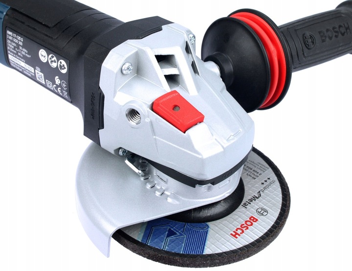 SZLIFIERKA KĄTOWA 1700W 125mm GWS 17-125 S BOSCH regulacja obrotów