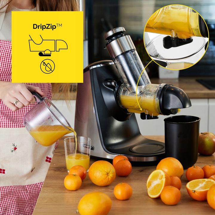 Wyciskarka wolnoobrotowa Sokowirówka Yoer 200W Duży otwór 3w1 Sorbet+