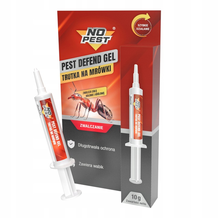 SILNA TRUTKA ŻEL ŚRODEK PREPARAT NA MRÓWKI FARAONA GNIAZDA MRÓWEK NO