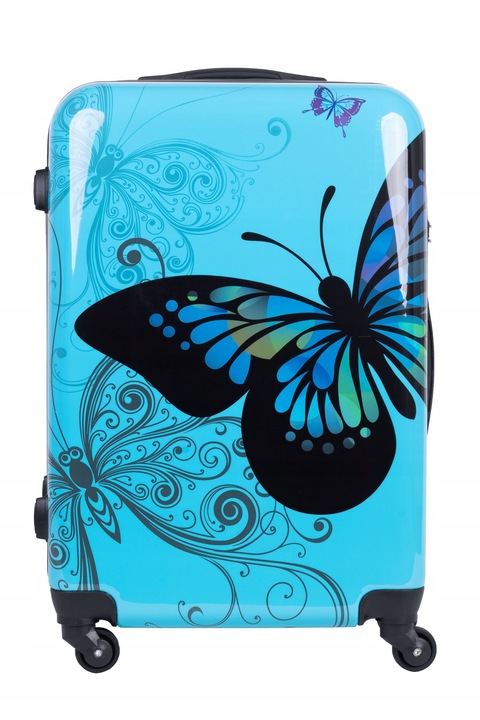 WALIZKA ŚREDNIA PODRÓŻNA KÓŁKA BAGIA 20 X WZÓR XL