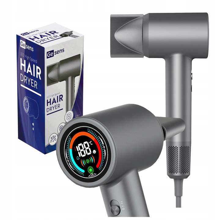 SUSZARKA DO WŁOSÓW z JONIZACJA 1500W BLDC ultra MOC 11000 RPM