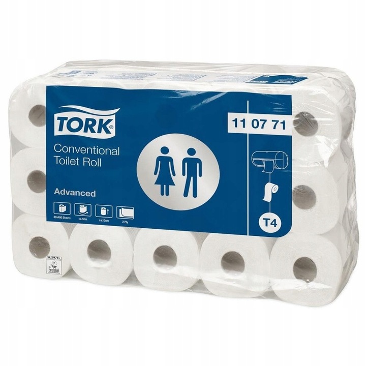 Papier toaletowy Tork Advanced 110771 T4 49,6m A30