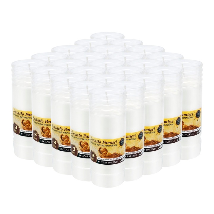 Wkłady do zniczy olejowe 24 SZTUKI, S-2 ( 14,5 cm)