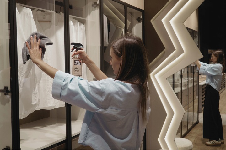 Płyn czyszczący klej środek do płyt akrylowych i laminowanych 500ml