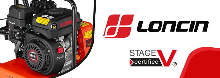 ZAGĘSZCZARKA gruntu UBIJAK 90kg koła + mata + silnik LONCIN 6,5KM siła 18kN