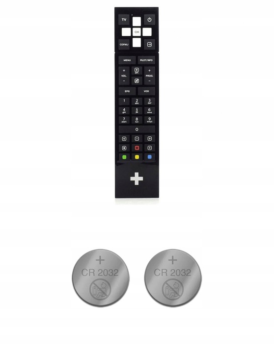 Oryginalny PILOT CANAL+ WIFIbox PREMIUMbox+ 4K ULTRABOX 2 x CR2032
