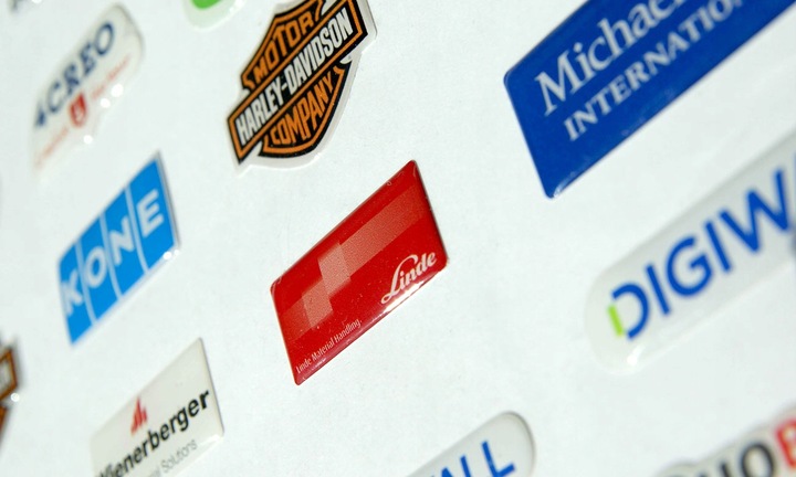 Wypukłe naklejki 3D PREMIUM - 100szt / do 10cm2