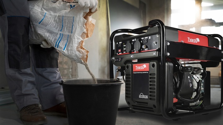 AGREGAT INWERTOROWY Tvardy OHV z olejem 7KM 3,5KW 2x230V 1x12V