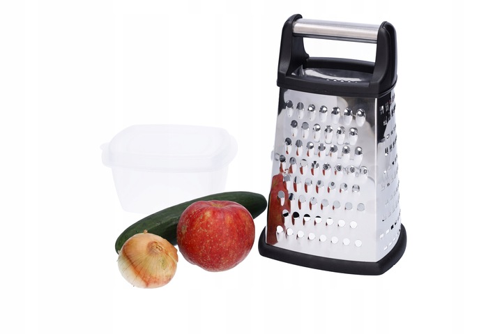 TARKA DO WARZYW tarka do ziemniaków z pojemnikiem ręczna kuchenna stal