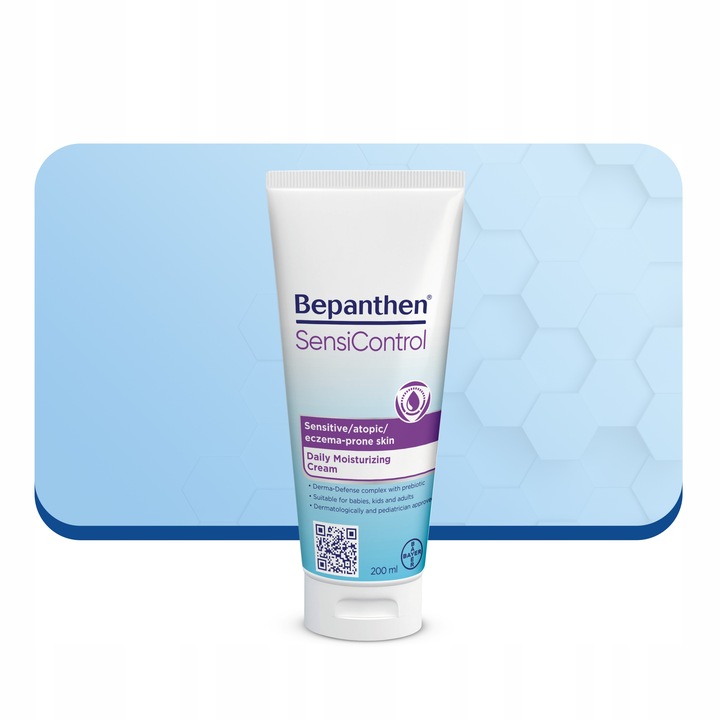 Bepanthen SensiControl Krem nawilżający do skóry atopowej, 200ml