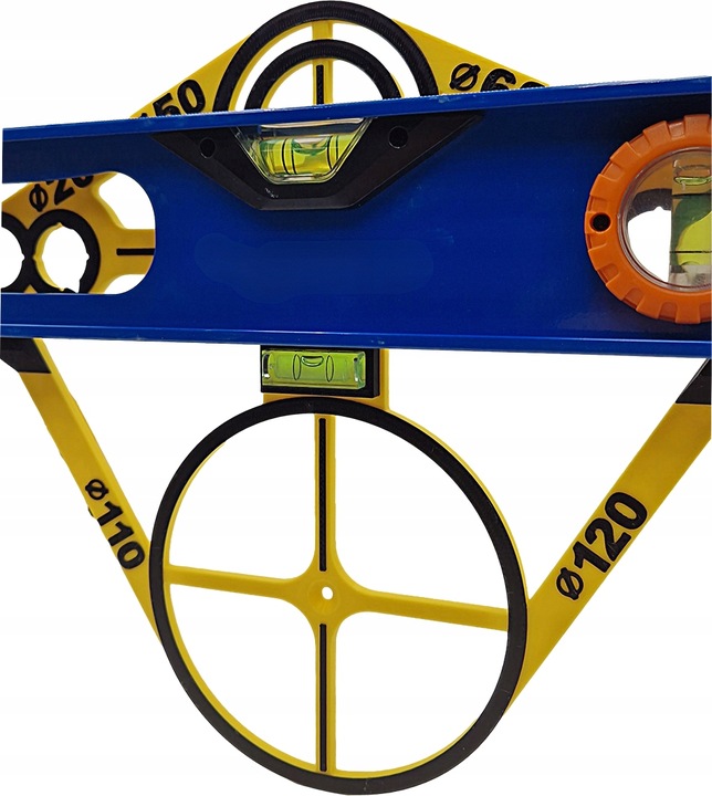 Szablon wzornik otworów GEBERIT do płytek toaleta mocny łazienka