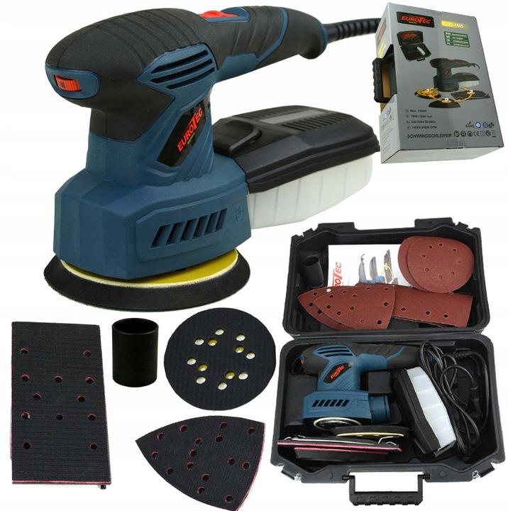 SZLIFIERKA OSCYLACYJNA MIMOSRODOWA WIELOFUNKCYJNA DO DREWNA METALU