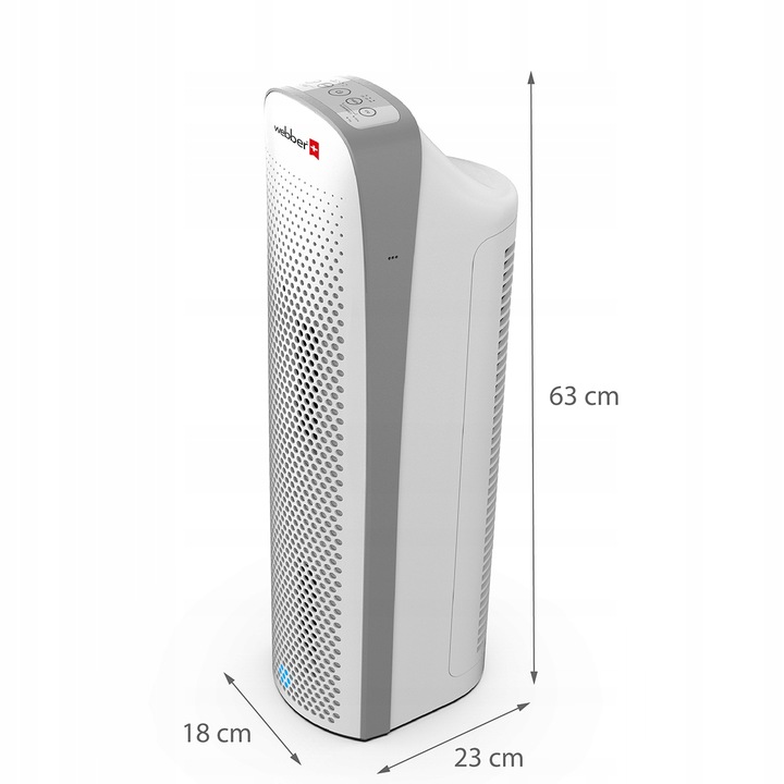 Oczyszczacz powietrza KOLUMNOWY WEBBER AP8600 HEPA