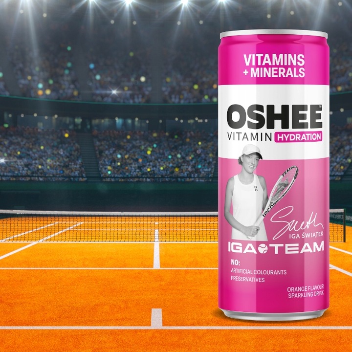 24x OSHEE Vitamin Hydration Witaminy + Minerały o smaku pomarańczowym