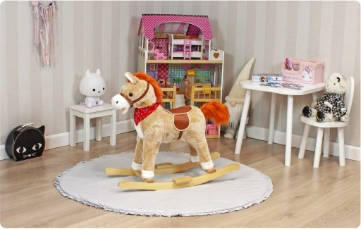 KOŃ na biegunach ŚPIEWAJĄCY, interaktywny KONIK