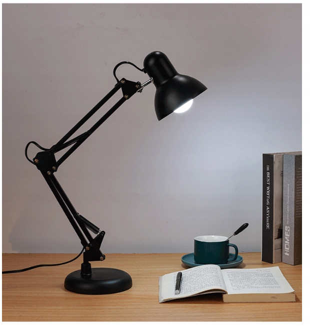 Lampka Biurkowa Do Czytania Kreślarska LED 1xE27