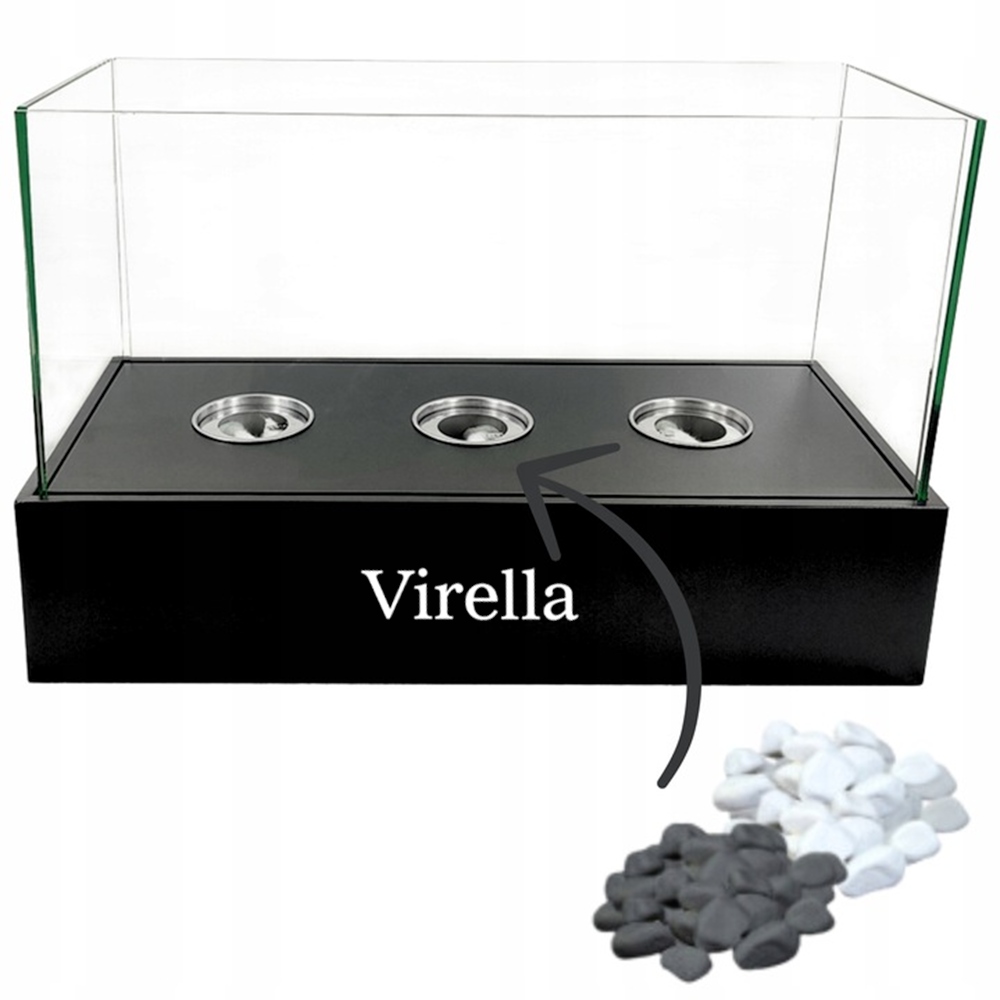 Virella Biokominek Wolnostojący Bezdymny Do Domu Ogrodowy Taras Bio Kominek