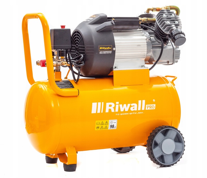 KOMPRESOR 10 BAR olejowy sprężarka powietrza 50L DUŻA WYDAJNOŚĆ ZESTAW