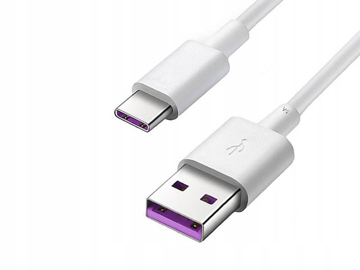 Oryginalny kabel Huawei AP71 4072007 USB-C 1M Biały