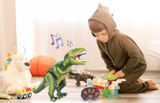 DINOZAUR R/C ROBOT ZDALNIE STEROWANY LED MUZYKA