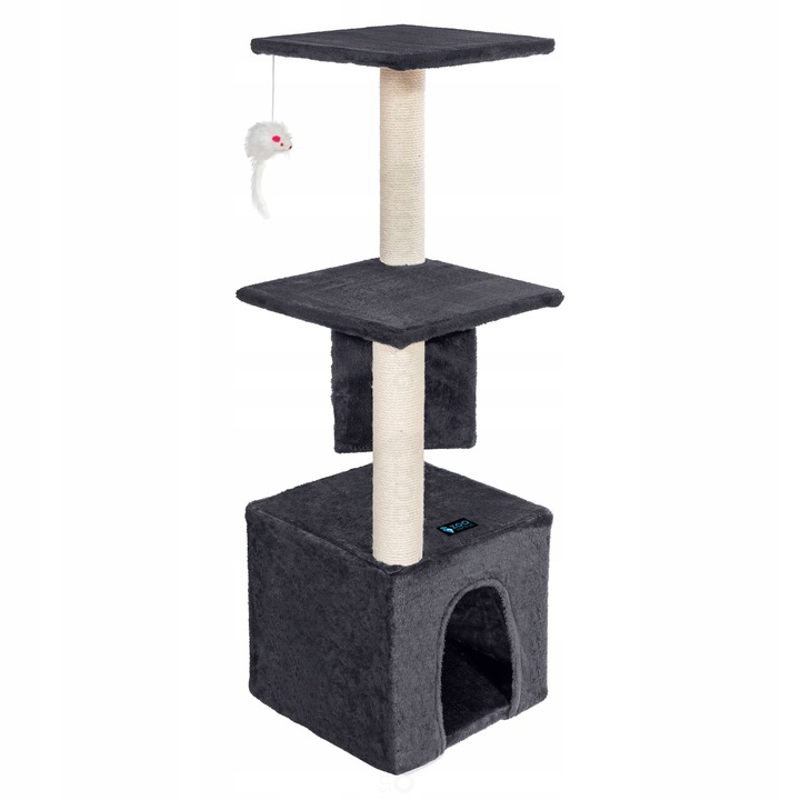 Drapak dla kota słupek 91cm drzewko 5 poziomów budka walec platforma