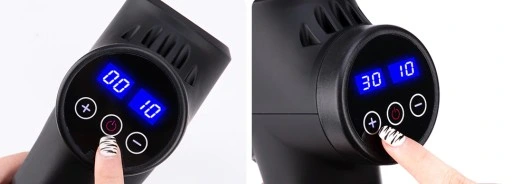 PISTOLET DO MASAŻU 3D GUN PRO S3 MASAŻER LCD