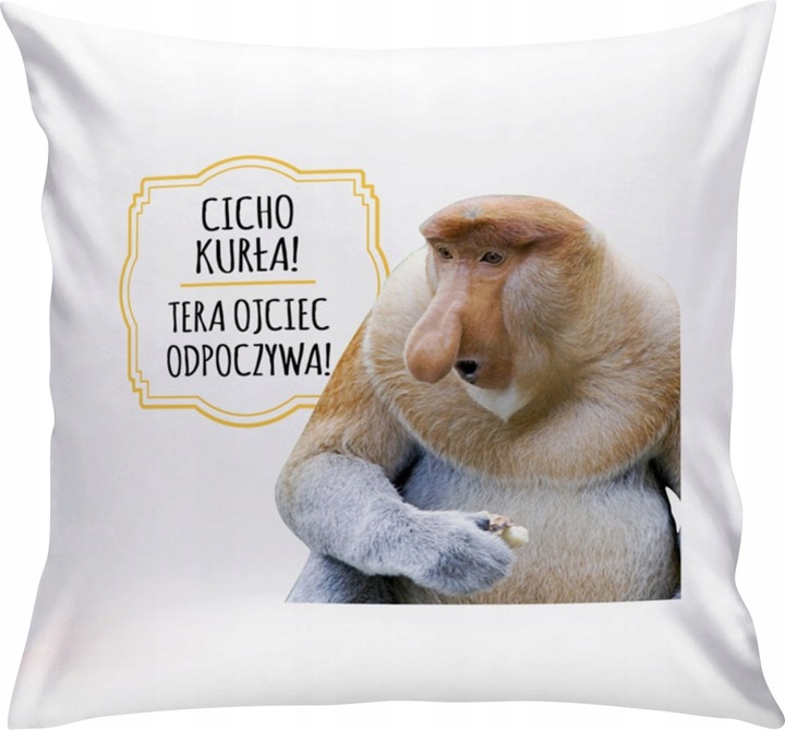 PODUSZKA NOSACZ PREZENT DZIEŃ OJCA DLA TATY Nos5