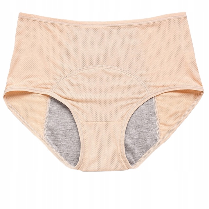 2 szt majtki menstruacyjne figi damskie menstruacyjna nieprzeciekające 3XL