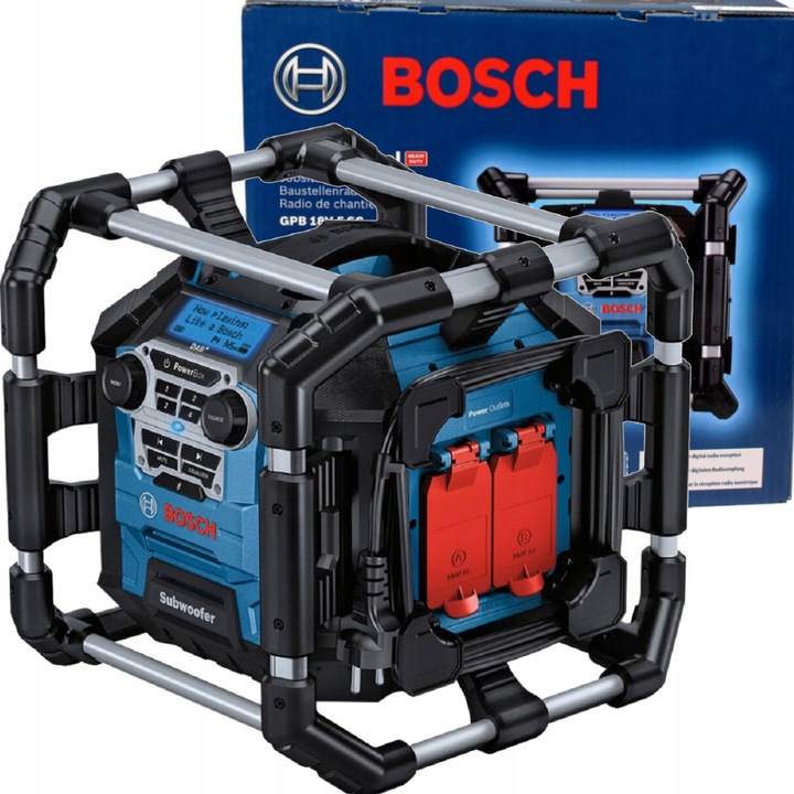 RADIO BUDOWLANE 230V/18V 06014A4100 FM Bluetooth DAB+ BOSCH GPB 18V-5 SC