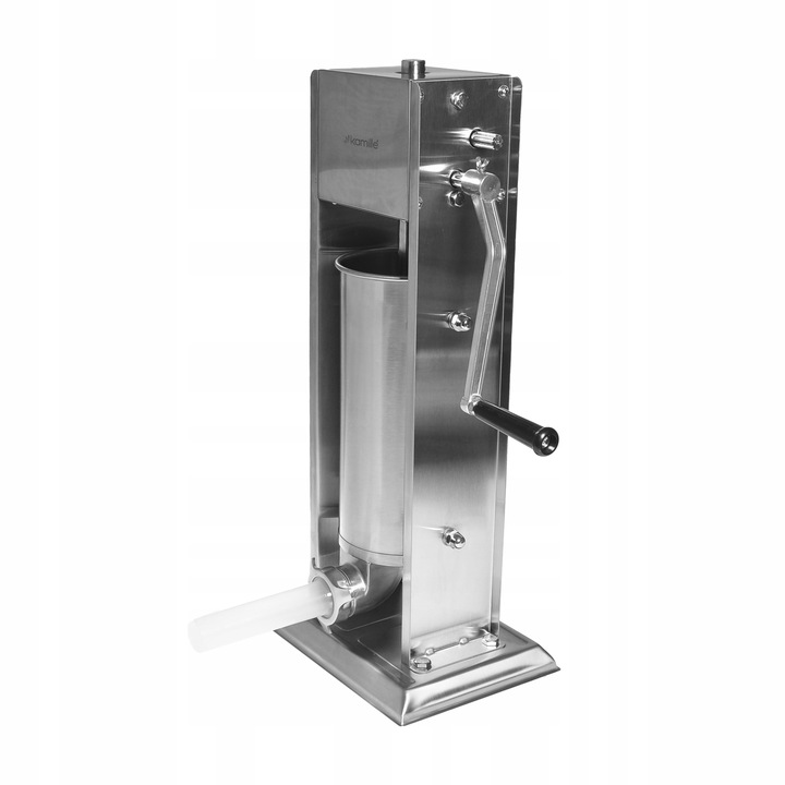 NADZIEWARKA DO KIEŁBASY 5,0 KG MASZYNKA DO KIEŁBAS SZPRYCA PIONOWA KAMILLE