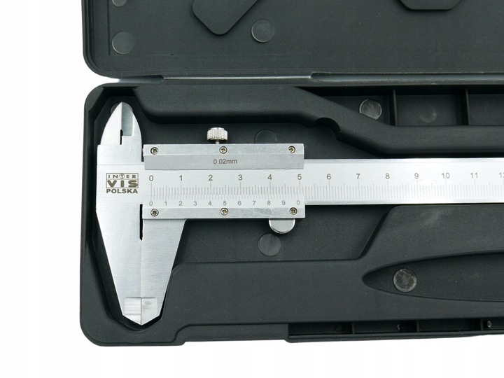 SUWMIARKA NONIUSZOWA ANALOGOWA 150 / 0,02 mm INTER-VIS L150 - IV0150 +