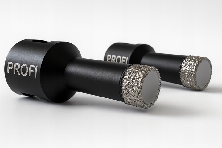 OTWORNICE DIAMENTOWE KORONKI DO GRESU PŁYTEK SPIEKÓW PROFI XBLACK