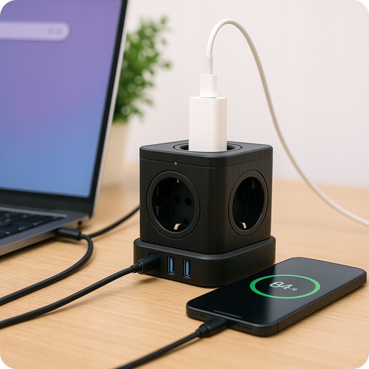 MINI KAMERA WIFI SZPIEGOWSKA UKRYTA W LISTWIE GNIAZDKU ANDROID PODGLĄD