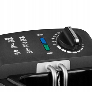 FRYTKOWNICA TRADYCYJNA OLEJOWA 3L FILTR OLEJU FRYTOWNICA TERMOSTAT