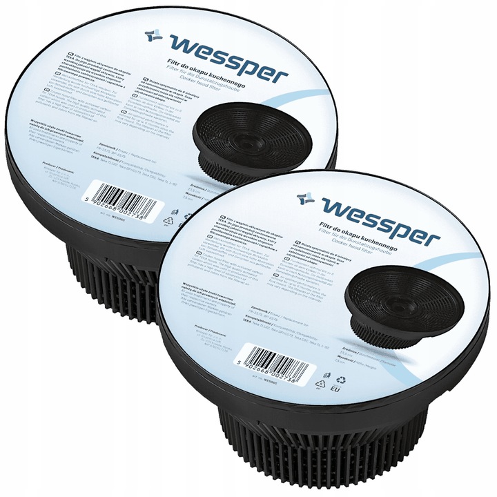 2x FILTR WĘGLOWY do okapu TEKA TL1-62 C3C