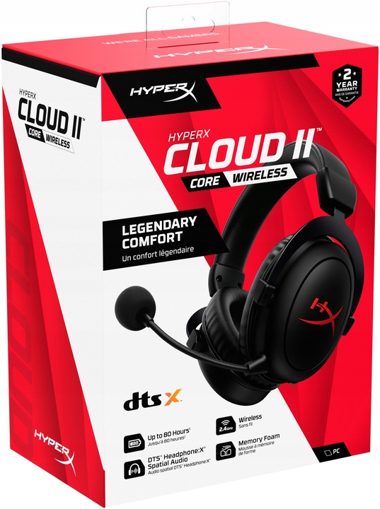 Słuchawki HYPERX Cloud II Core Wireless