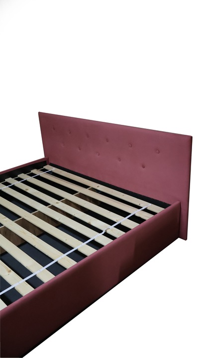 Łoże tapicerowane SLIM 160 łóżko ze stelażem