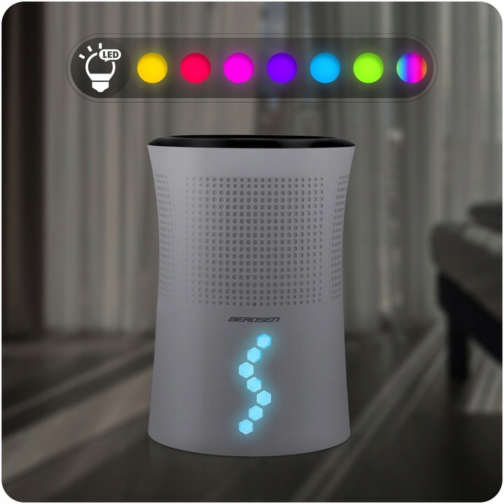 OSUSZACZ POWIETRZA POCHŁANIACZ WILGOCI CICHY 34dB LED Berdsen