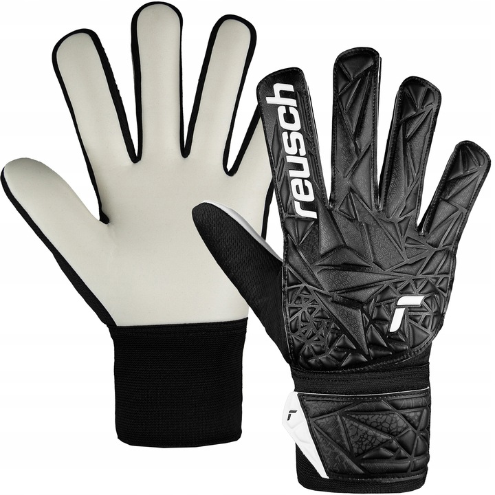 RĘKAWICE BRAMKARSKIE REUSCH DLA DZIECI PIŁKARSKIE DZIECIĘCE JUNIOR 6