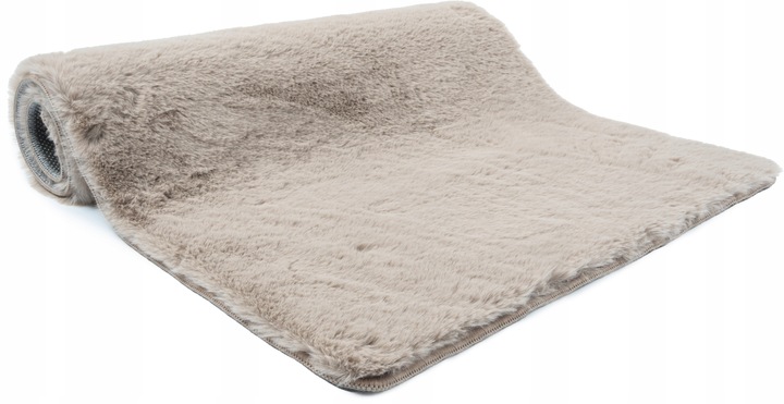 DYWAN PLUSZOWY MIĘCIUTKI RABBIT SHAGGY PLUSZ WŁOCHACZ FUTRO KRÓLIKA