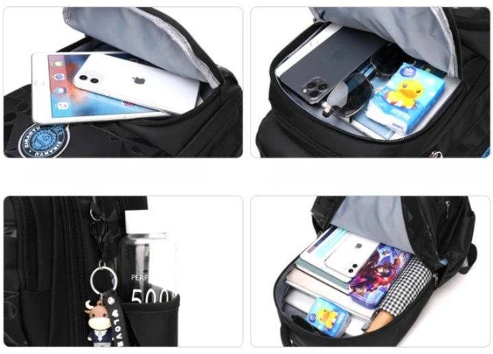 PLECAK SZKOLNY TORNISTER NA KÓŁKACH WALIZKA DLA DZIECI DLA CHŁOPCA POJEMNY