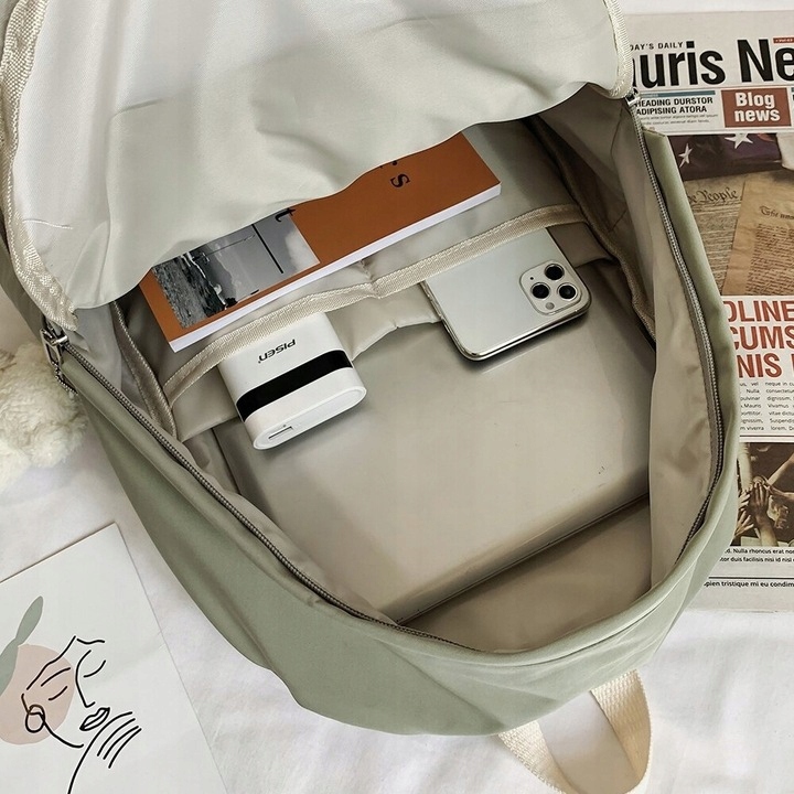 PLECAK SZKOLNY DLA NASTOLATKI KOLORY DUŻY A4 MODNY TORNISTER MŁODZIEŻOWY