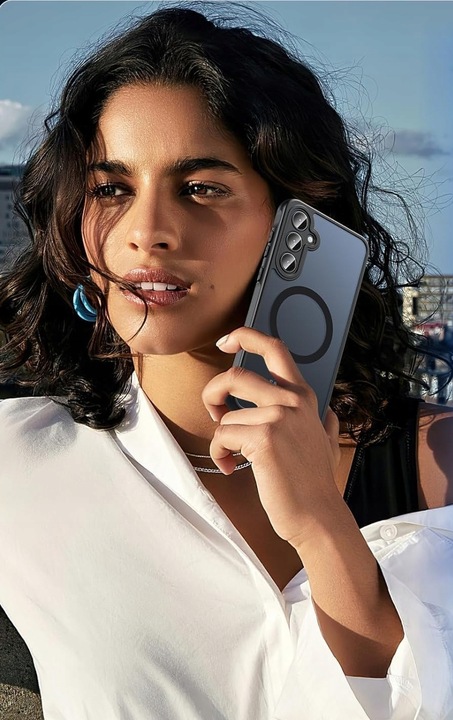 Etui do Samsung Galaxy A56 WZMACNIANE 360° MATOWE MATT Case + 2x SZKŁO